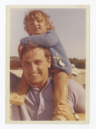 John H. Field and his daughter