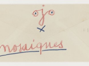 Enveloppe d'une lettre d'Hjalmar Boyesen à Pablo Picasso du 26 février 1957