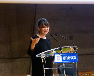 Discours de Cécile Debray à l'Unesco