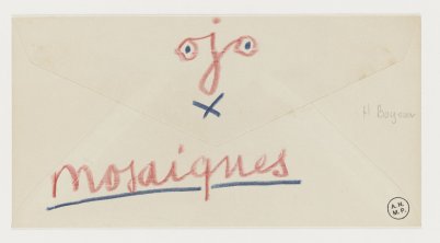 Enveloppe d'une lettre d'Hjalmar Boyesen à Pablo Picasso du 26 février 1957
