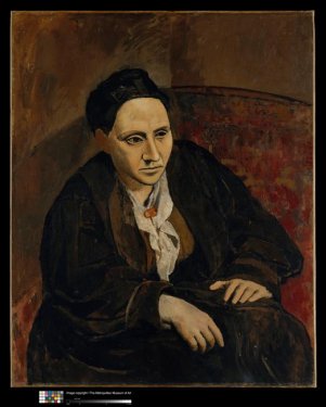 Pablo Picasso Gertrude Stein, 1906 Huile sur toile, 100 x 81,3 cm The Metropolitan Museum of Art, New-York (NY), Etats-Unis Legs Gertrude Stein, 1946